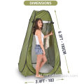 Tenda Privasi Pop Up Tenda Instan Portable Outdoor